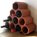 Picture of Terracotta Wine Rack (Set of 10) 