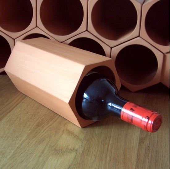 Picture of Individual Terracotta Wine Rack Section