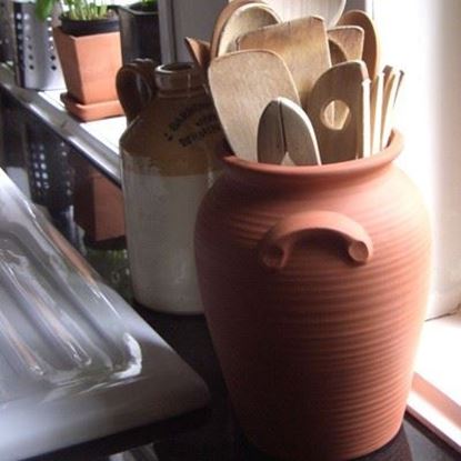 Picture of Terracotta Panella Utensil Jar
