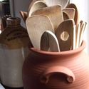 Picture of Terracotta Panella Utensil Jar