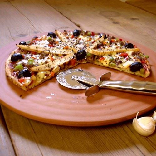 Pizza Stone Large Weston Mill Pottery UK