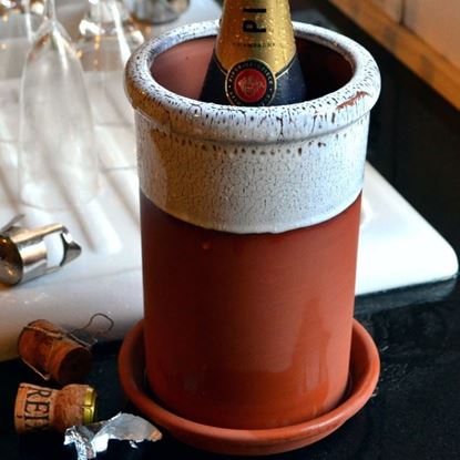 Picture of Wine Cooler Round With Oyster Glaze