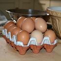 Picture of Ceramic Egg Holder (12) Cream Glazed