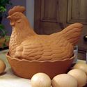 Picture of Chicken Egg Holder - Terracotta