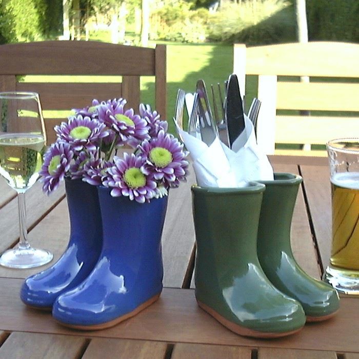 ceramic wellies