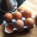 Picture of Egg Rack (6) Pale Grey Glazed
