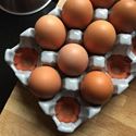 Picture of Egg Rack (12) Pale Grey Glazed