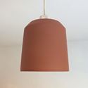 Picture of Chamfered Pendant Light Shade - Terracotta