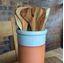 Picture of Utensil Holder - Round With Pale Grey Glaze