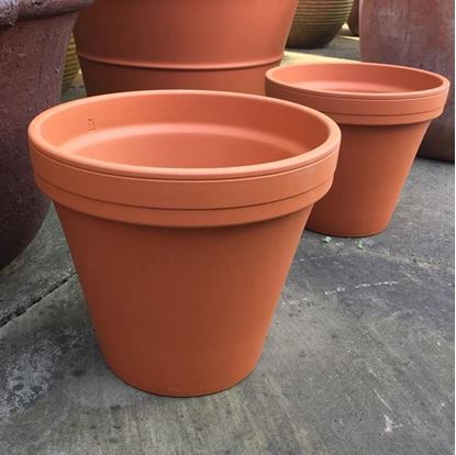 Picture of Terracotta Plant Pot - F22  (22cm dia) 