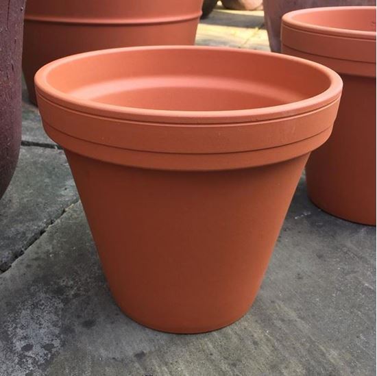 Picture of Terracotta Plant Pot - F24  (24cm dia) 