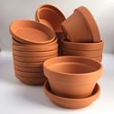 Picture of Half Pots With Saucers (13cm dia)