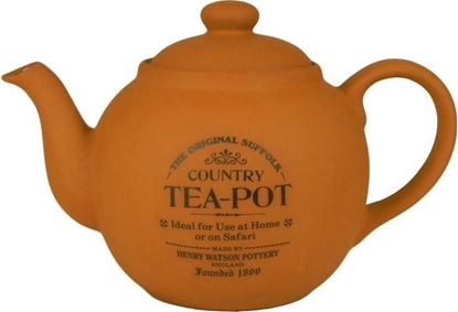 terracotta teapot