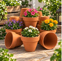 Picture of Terracotta Plant Pots - F6 (5.7cm dia) 