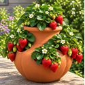 Picture of Strawberry Herb Pot